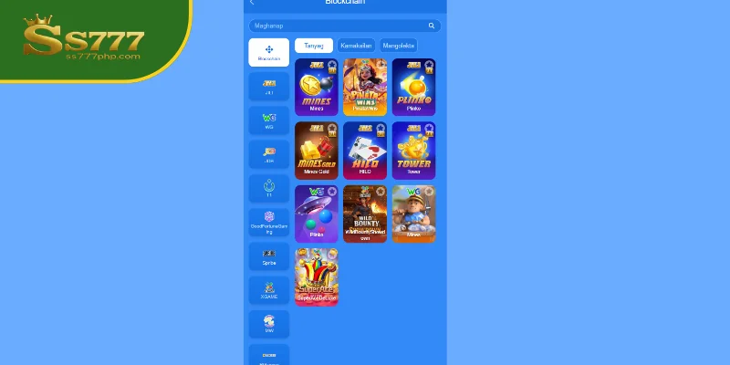 Featured Games in the SS777 Blockchain Gallery