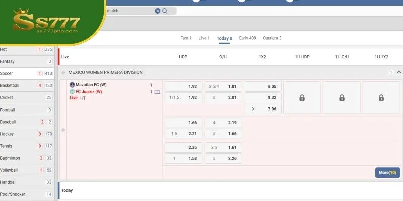 SS777 is the Leader in Online Sports Betting PH