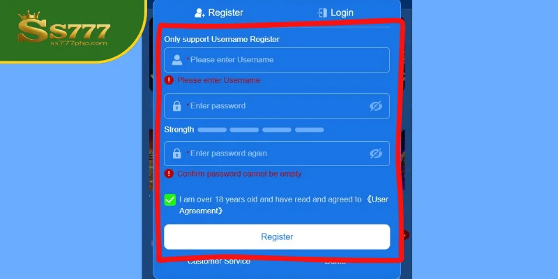 Step-by-Step Guide to SS777 Register
