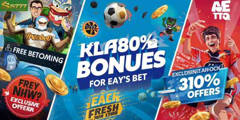  Example of promotional bonuses offered by online betting platforms